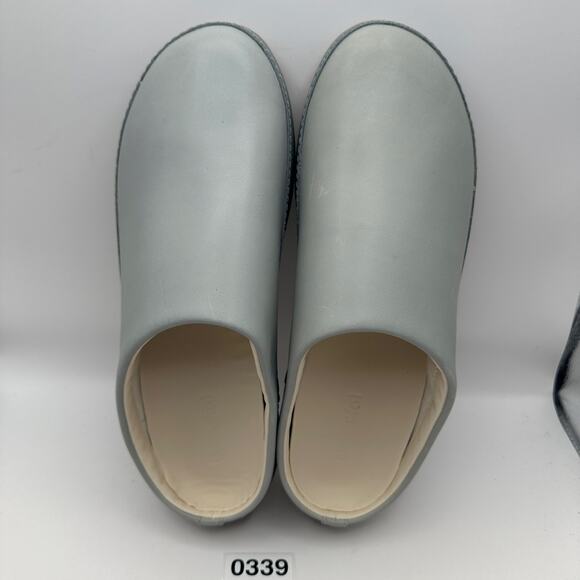 OLUKAI Men's 11 HAMANI Leather Slides Rubber Outsole - Picture 3 of 6